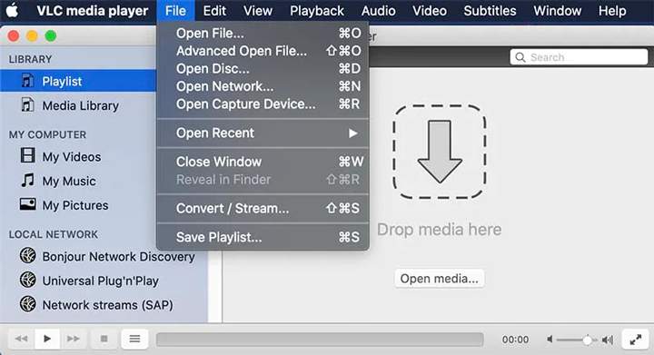 vlc capture device mac
