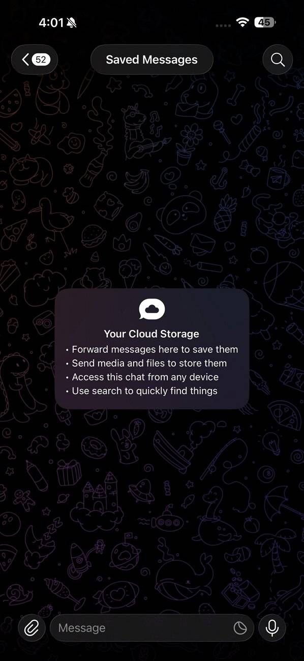 can i recover deleted messages on telegram