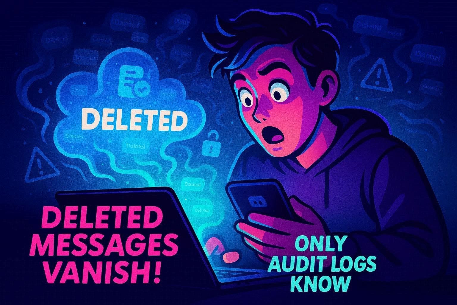 can i see deleted discord messages