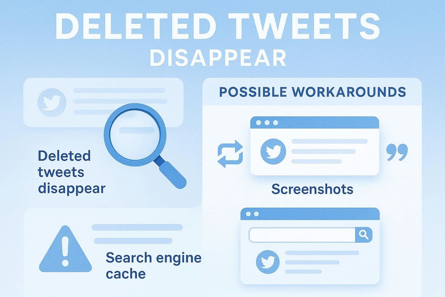 how can i see deleted tweets