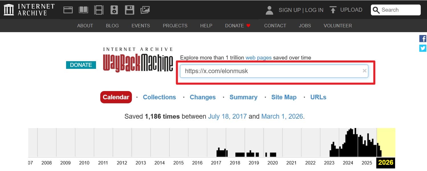 how to find deleted tweets