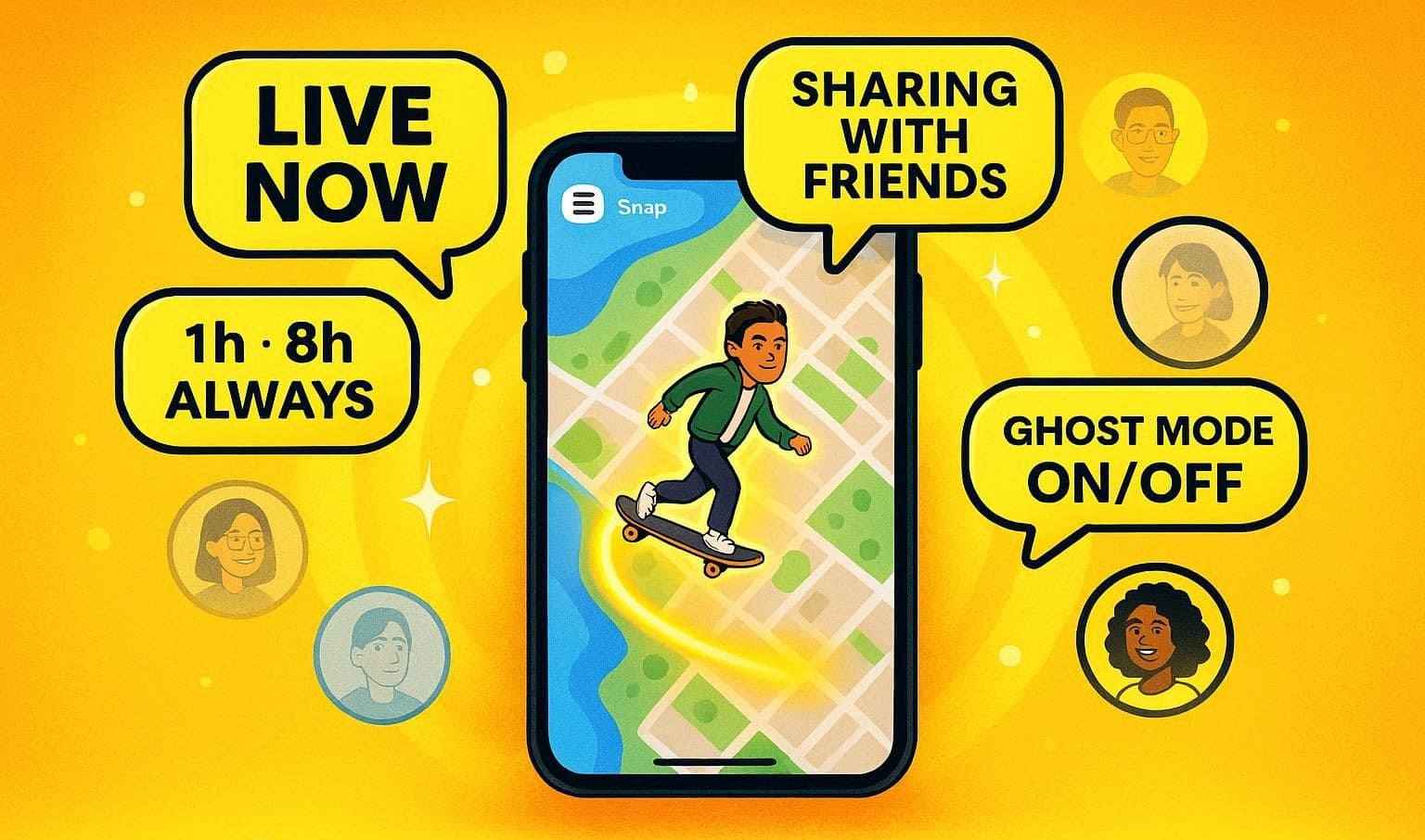 what is live location on snapchat