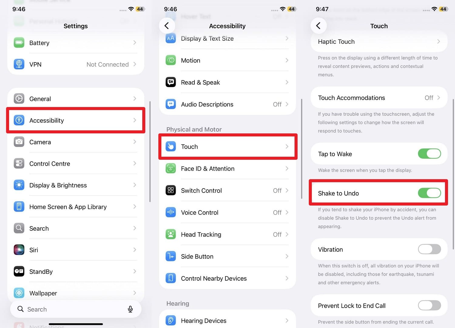 how do i undo deleted notes on iphone