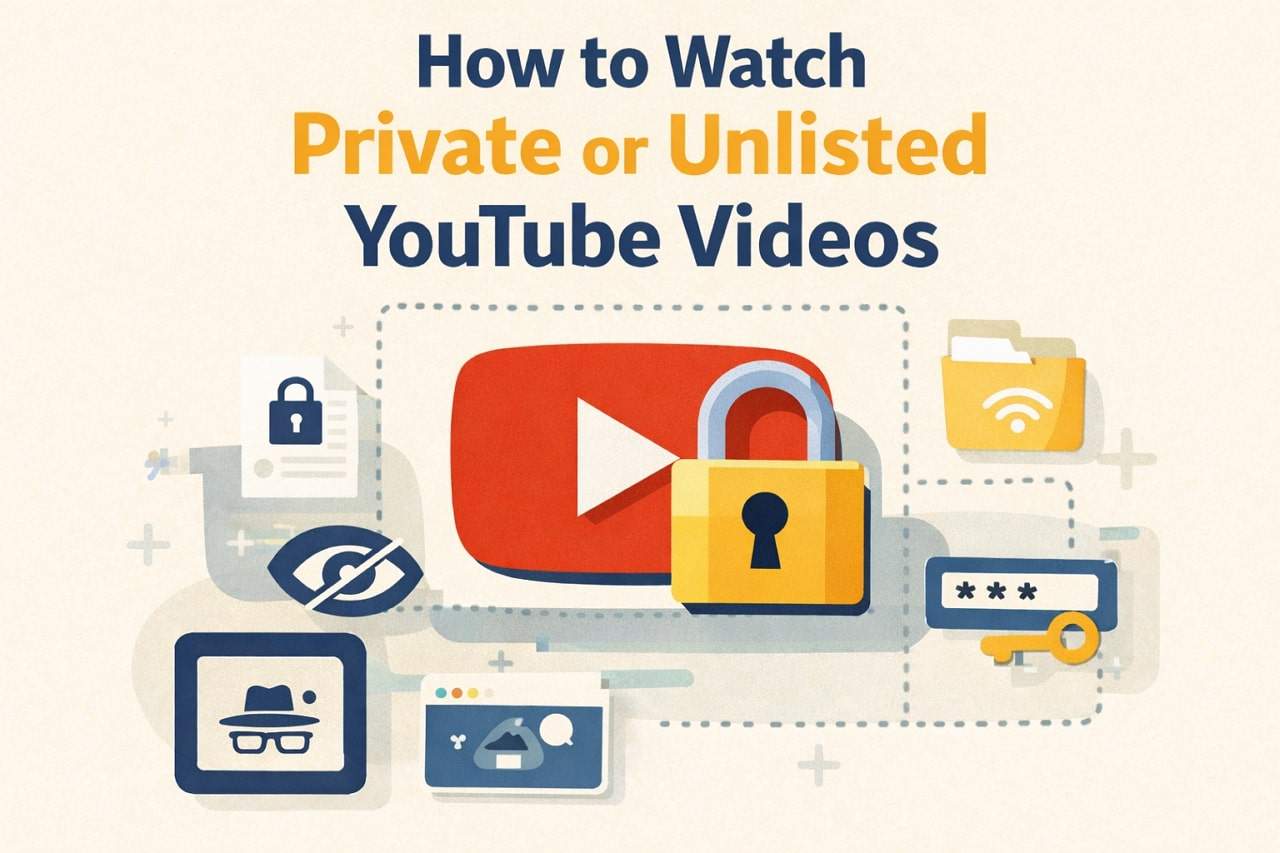 how to watch private youtube videos