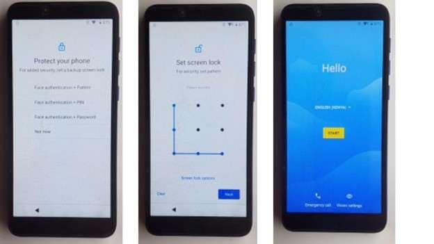 darw pattern for verification