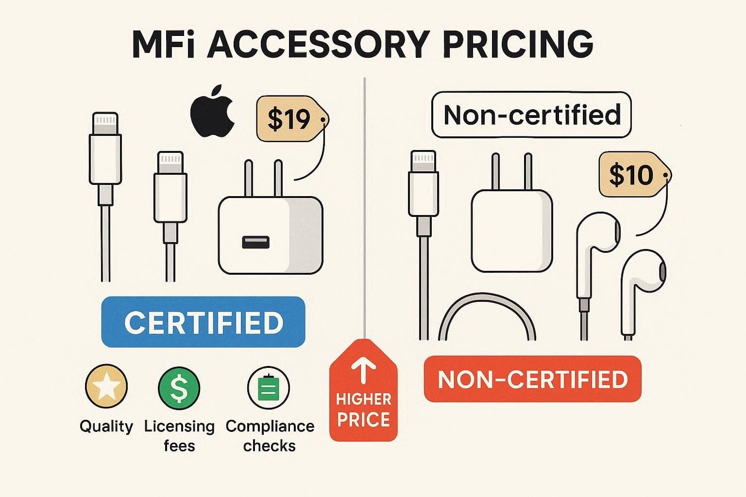 price of certified cables