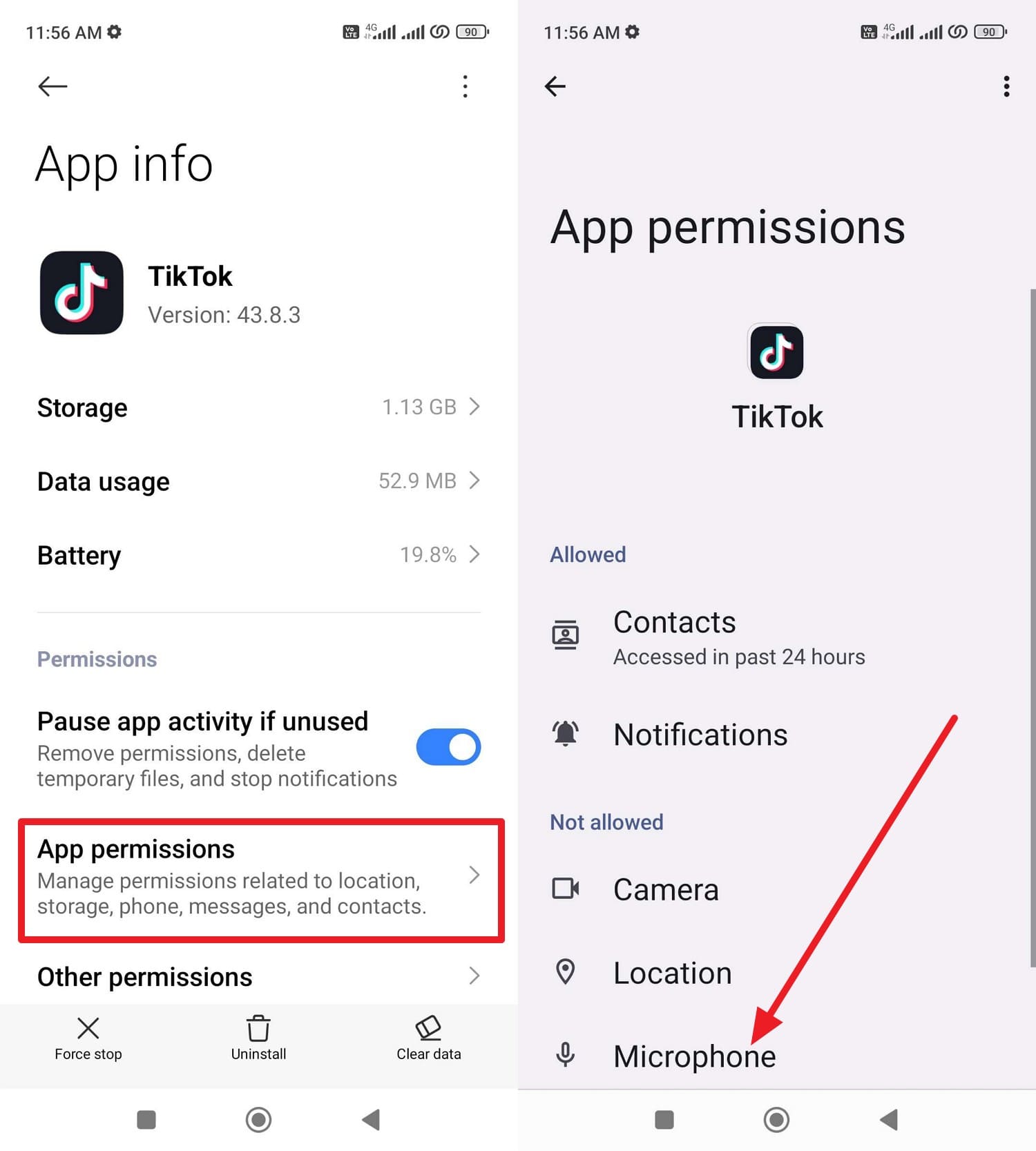 no sound on tiktok video on android