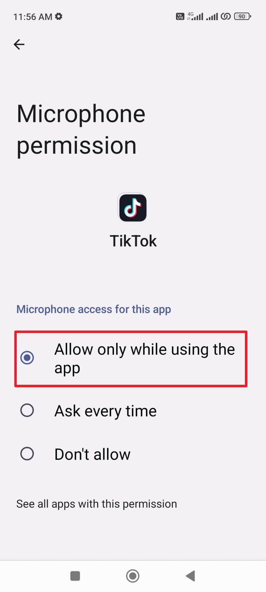 tiktok has no sound on android
