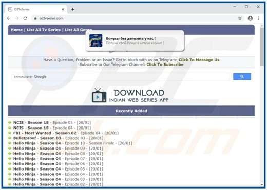 02tvmovies interface