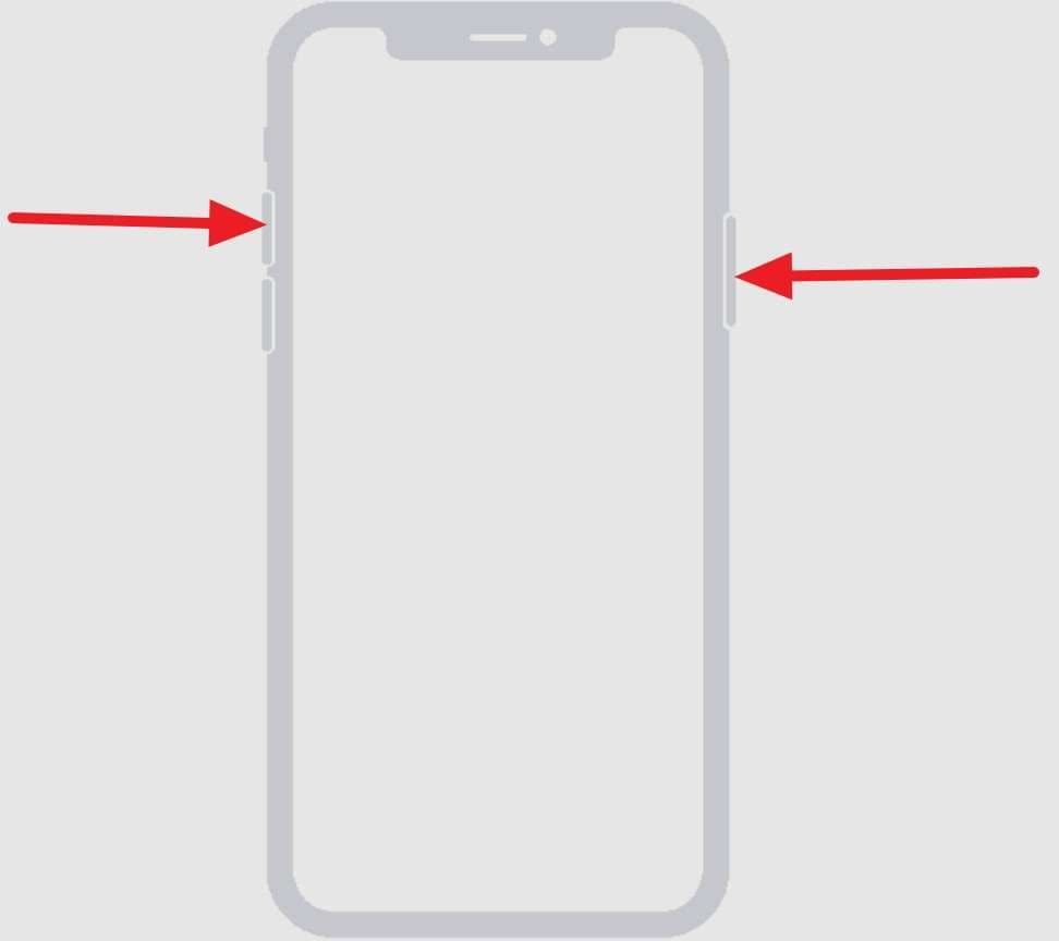 press the buttons to restart
