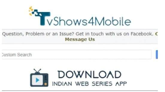 tv show4 mobile com interface