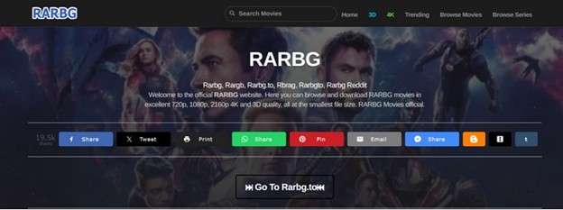 rarbg-audiobook torrenting site