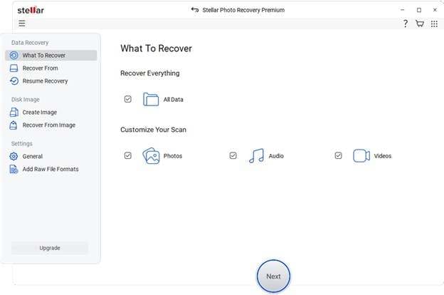 stellar video data recovery software