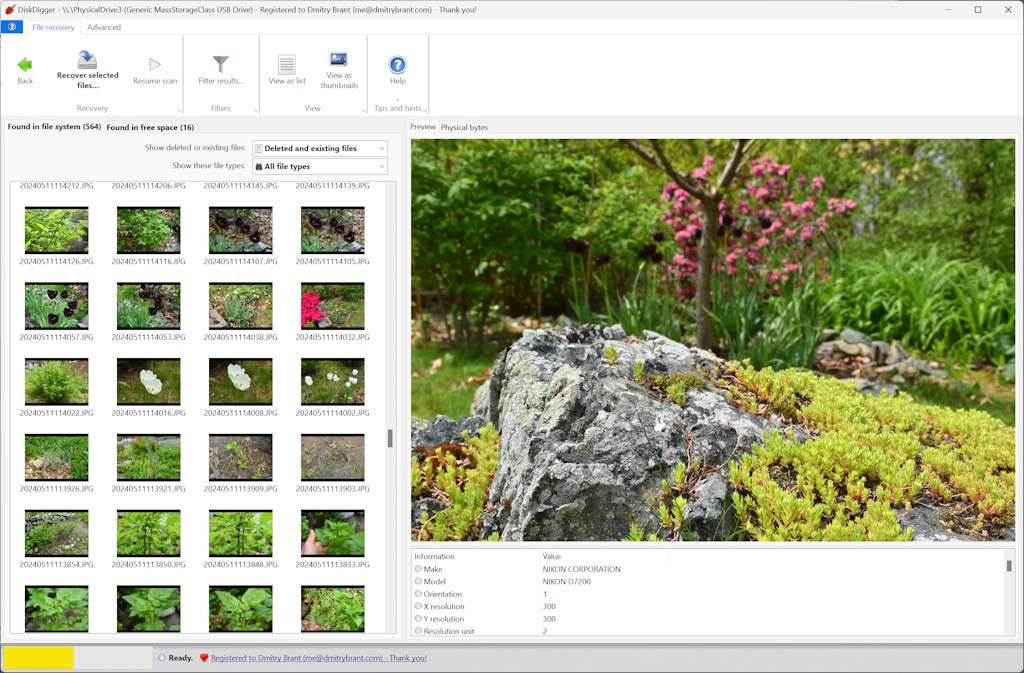 diskdigger data recovery software