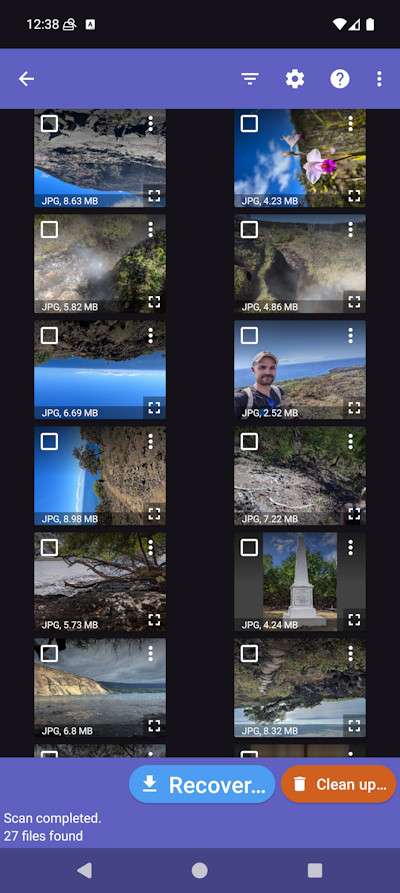 disk digger photo recovery app