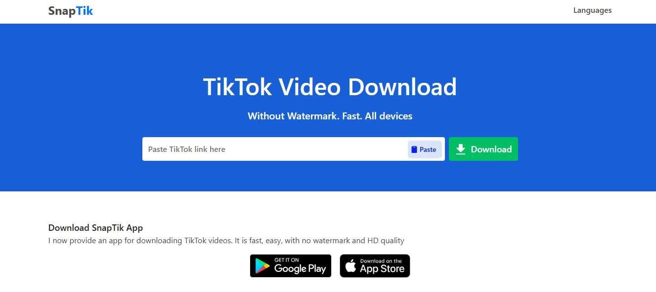 snaptik download tiktok sound without watermark