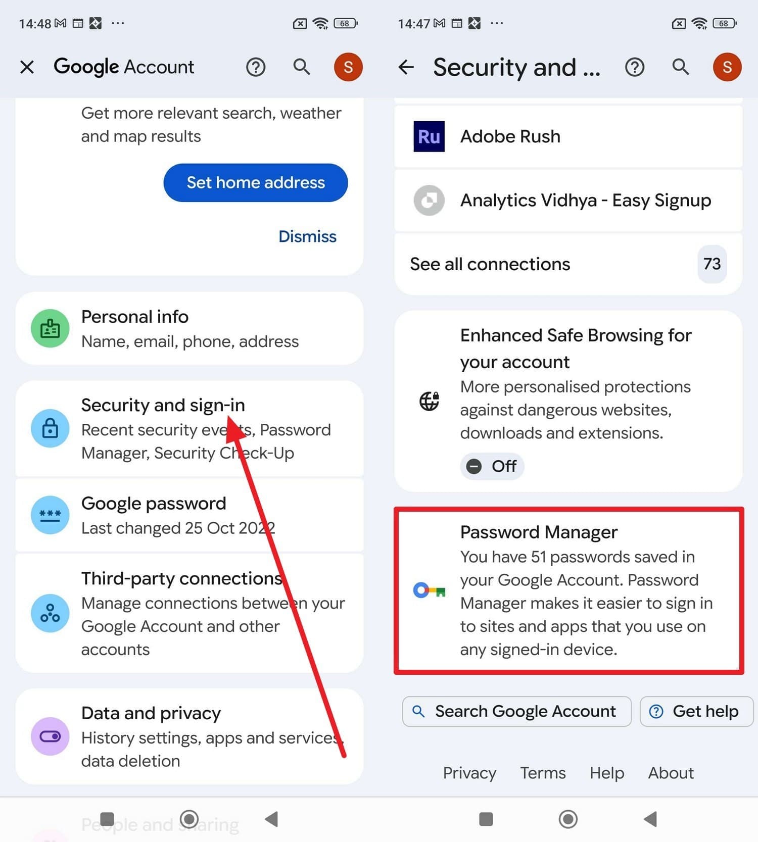 how can i find my fb password