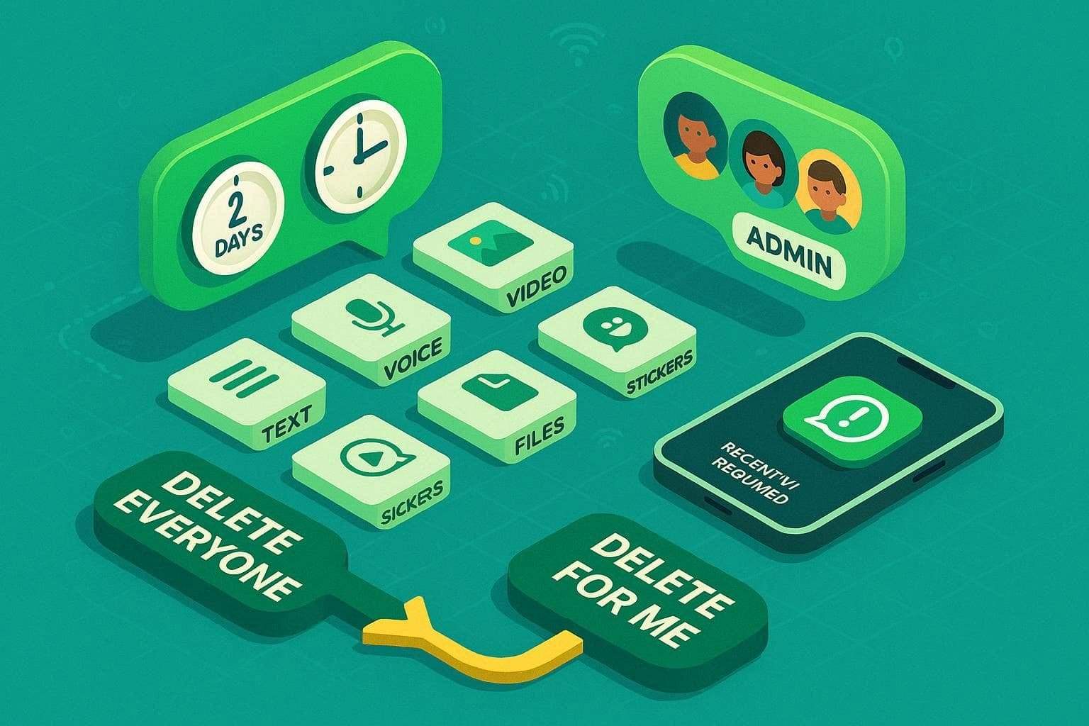 delete for everyone option requirements