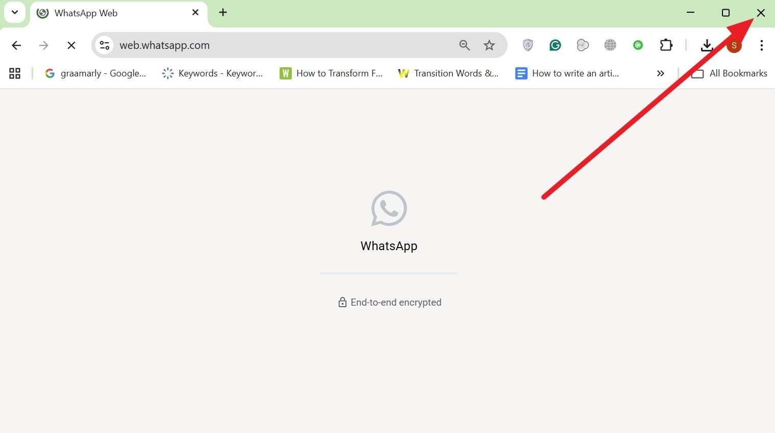 swipe up to close app