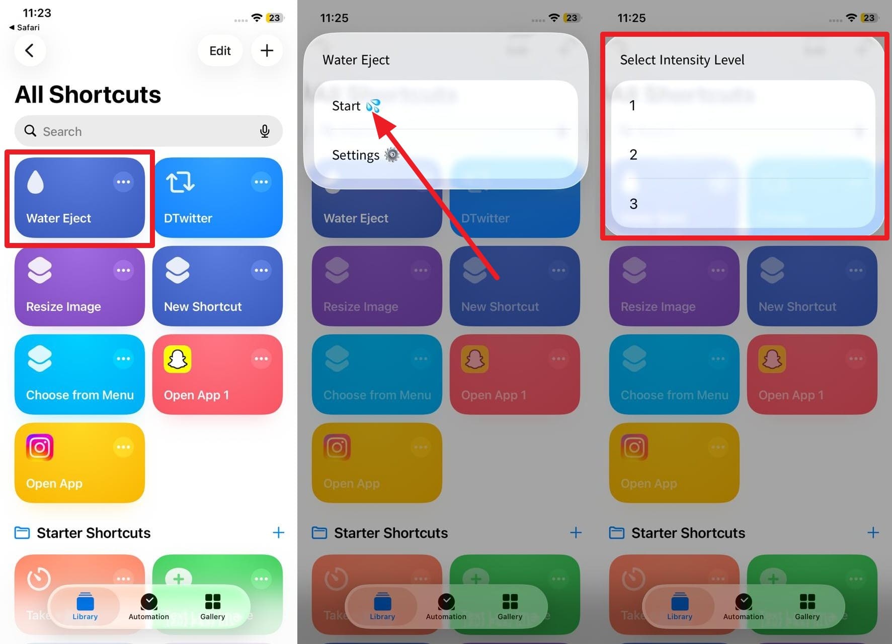 how to get water out of charger port iphone