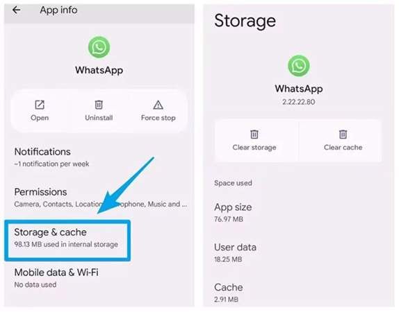 how to log out from whatsapp