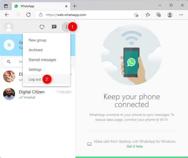 how to logout whatsapp from all devices