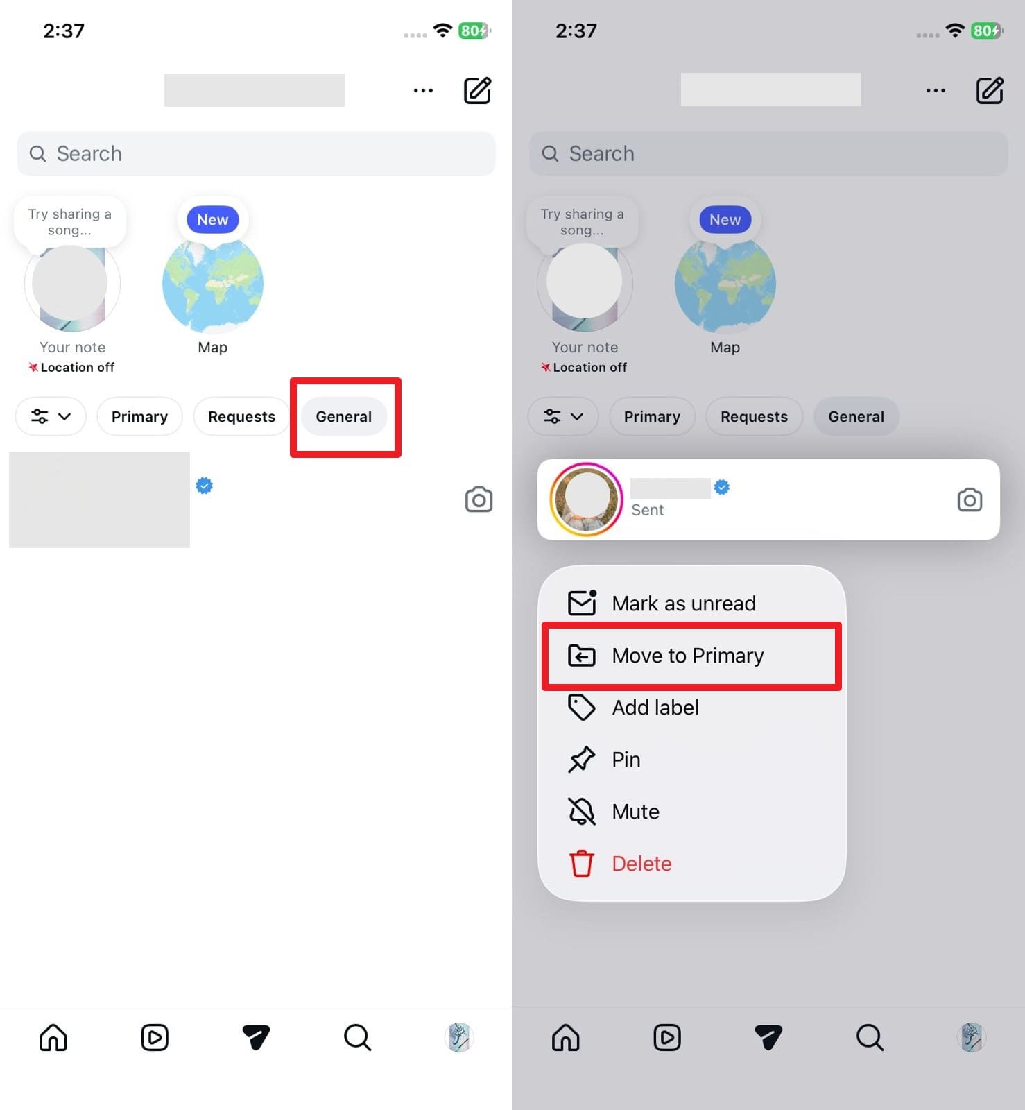 deleted instagram direct messages