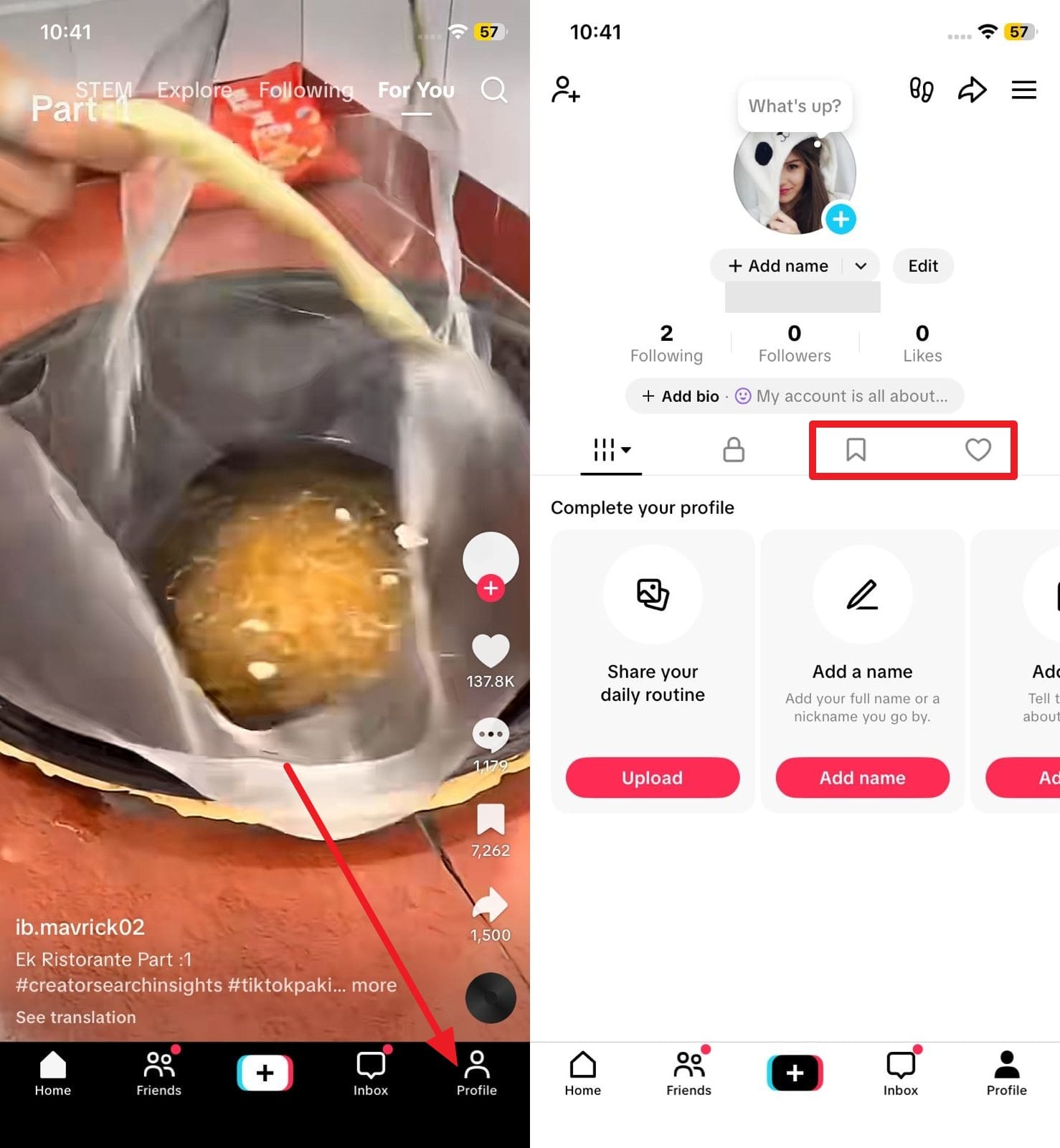 TikTokのいいね欄から消えた動画を探す
