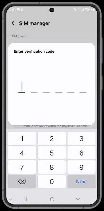 how to transfer esim from one phone to another