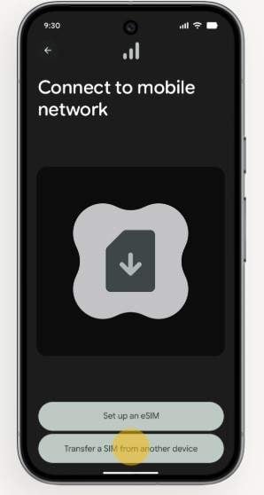 how to move esim from one phone to another