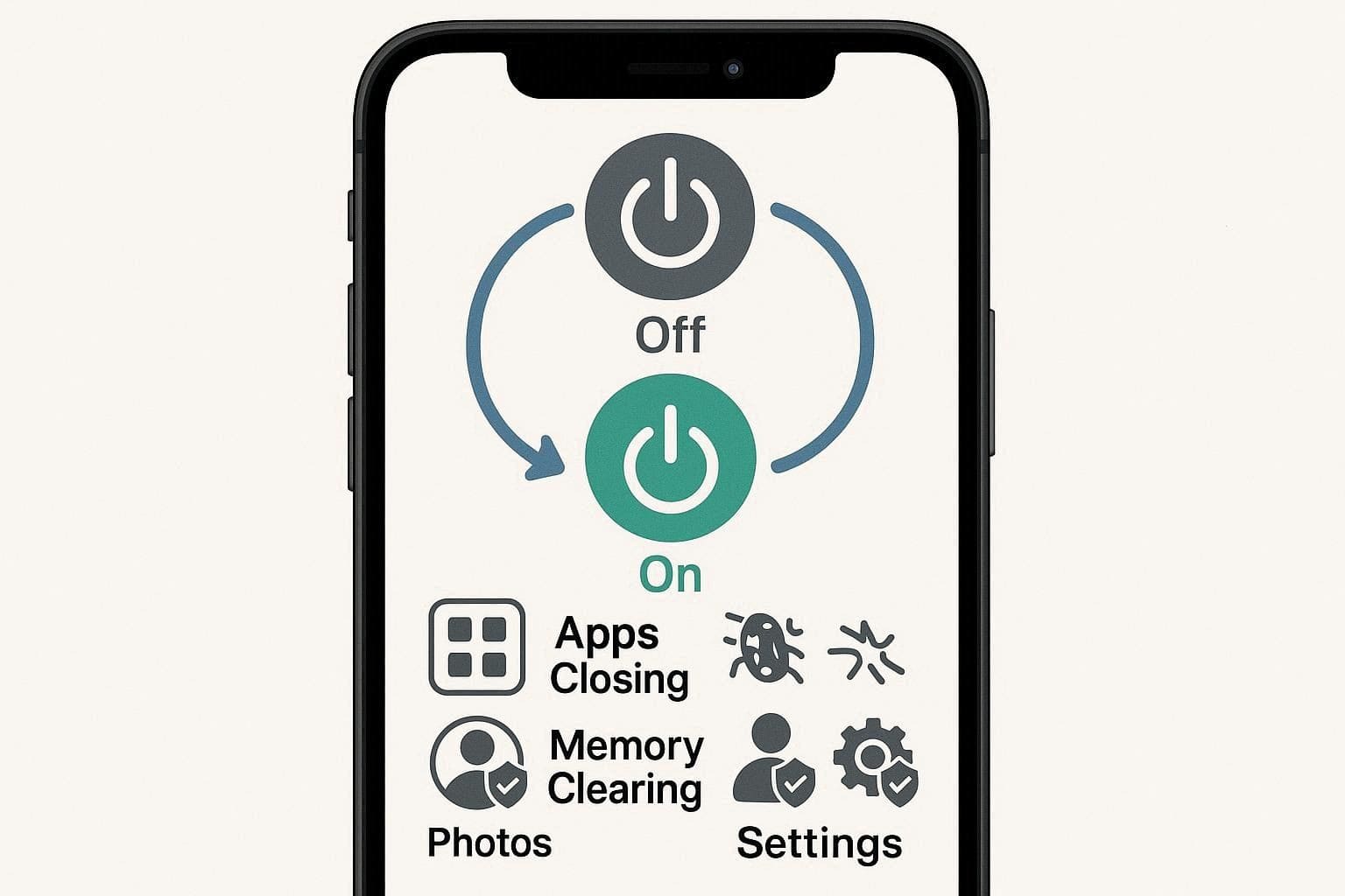 if you restart your iphone what happens