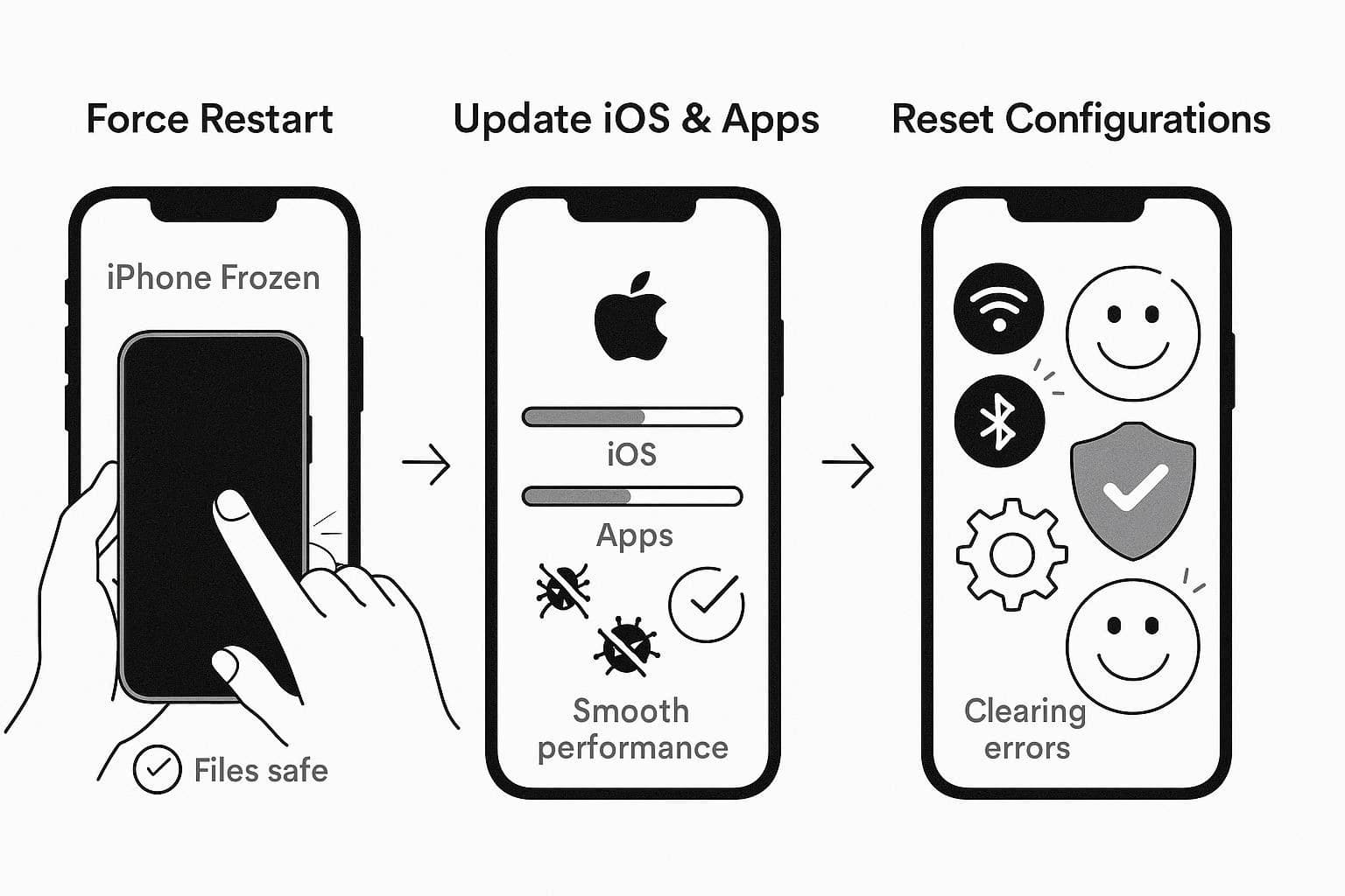 if i restart my phone will i lose everything