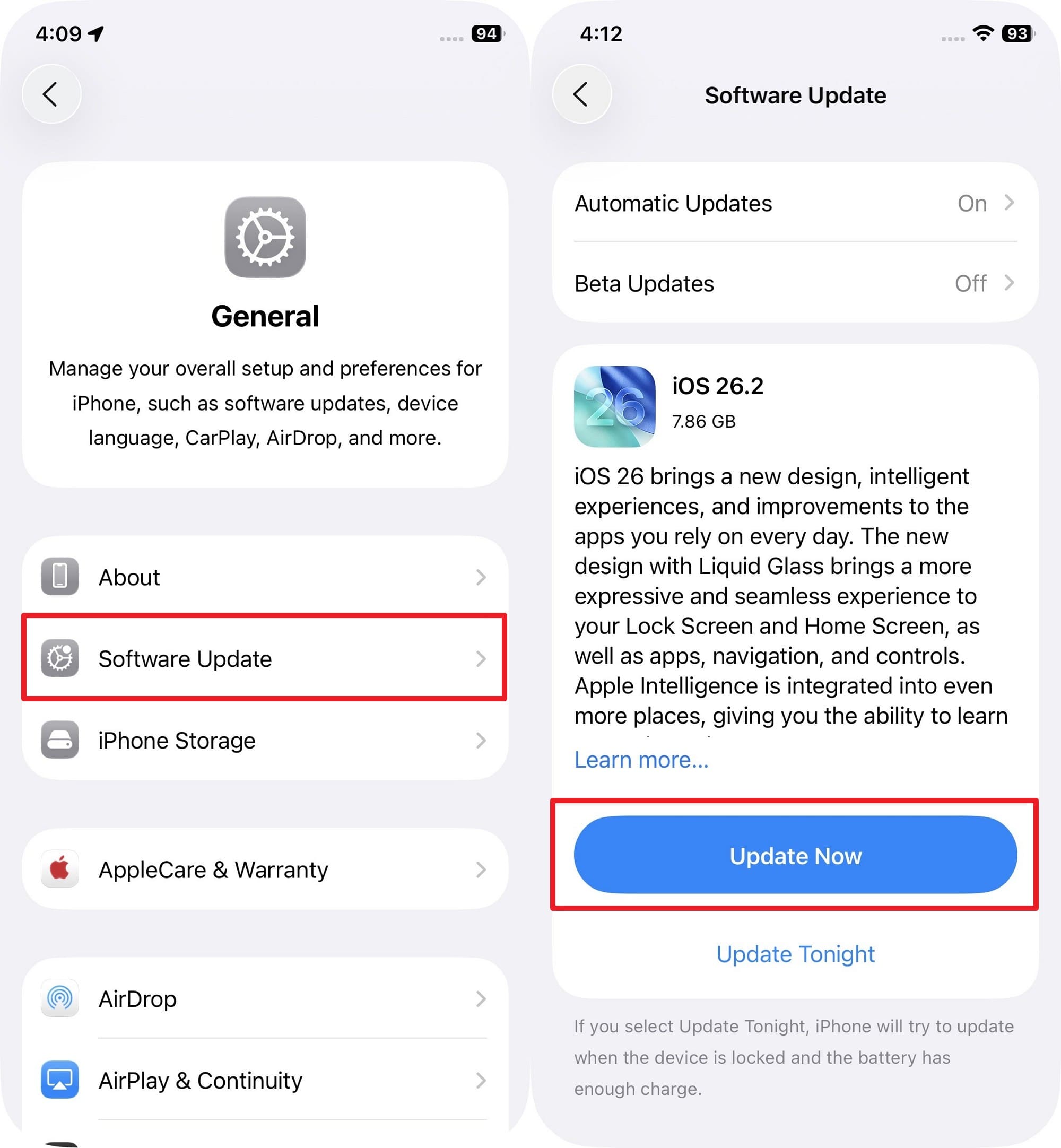 iphone not receiving pictures so update the ios