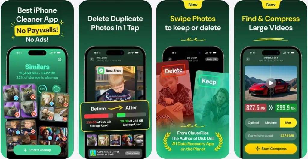 cell phone cleaning app