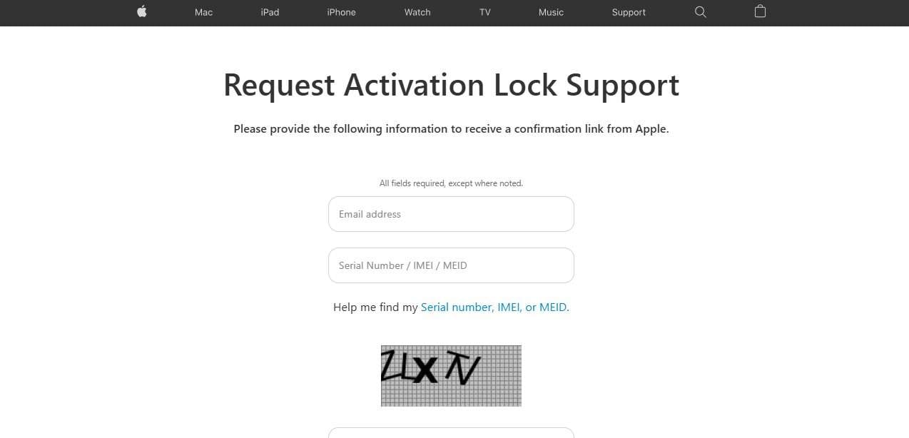 contact apple support