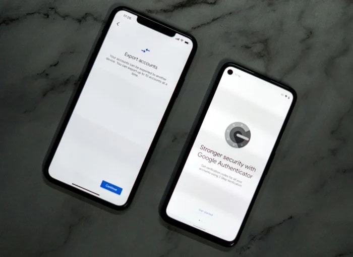 how to migrate google authenticator to new phone