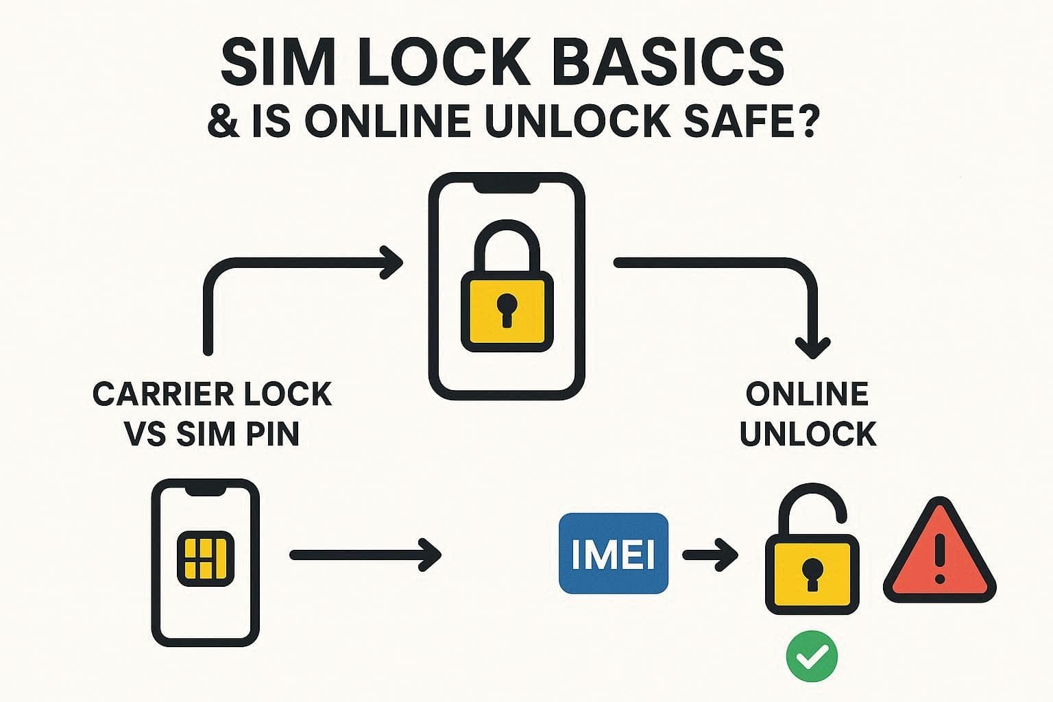 online sim lock