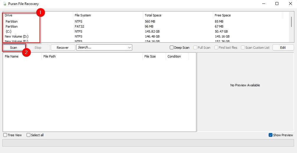 puran recovery download