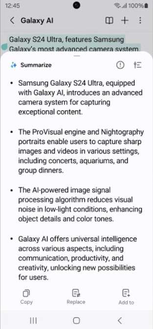 s26 circle to search