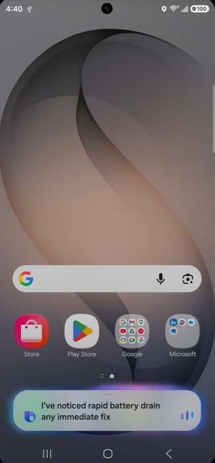 bixby ai assistant of s26