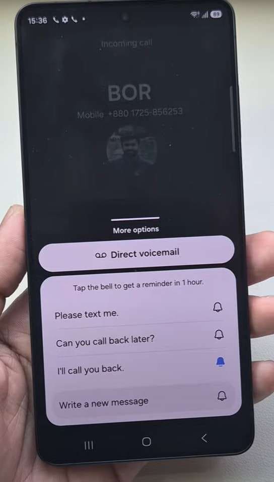 direct voicemail features of s26