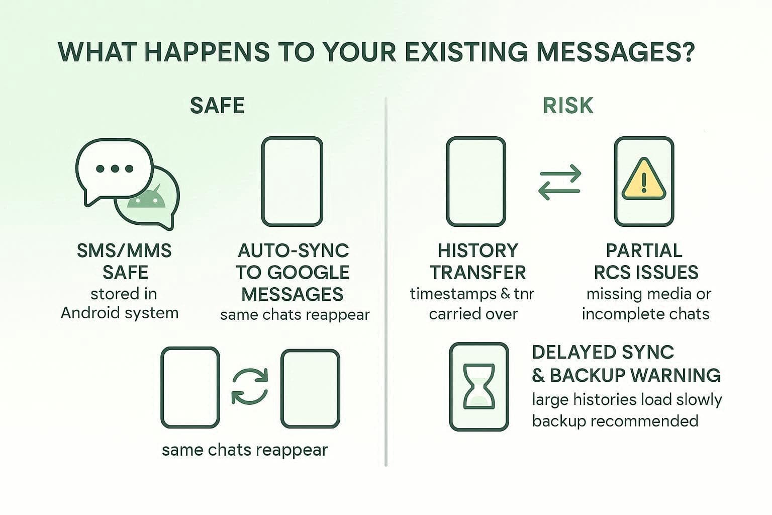 what happens to samsung messages