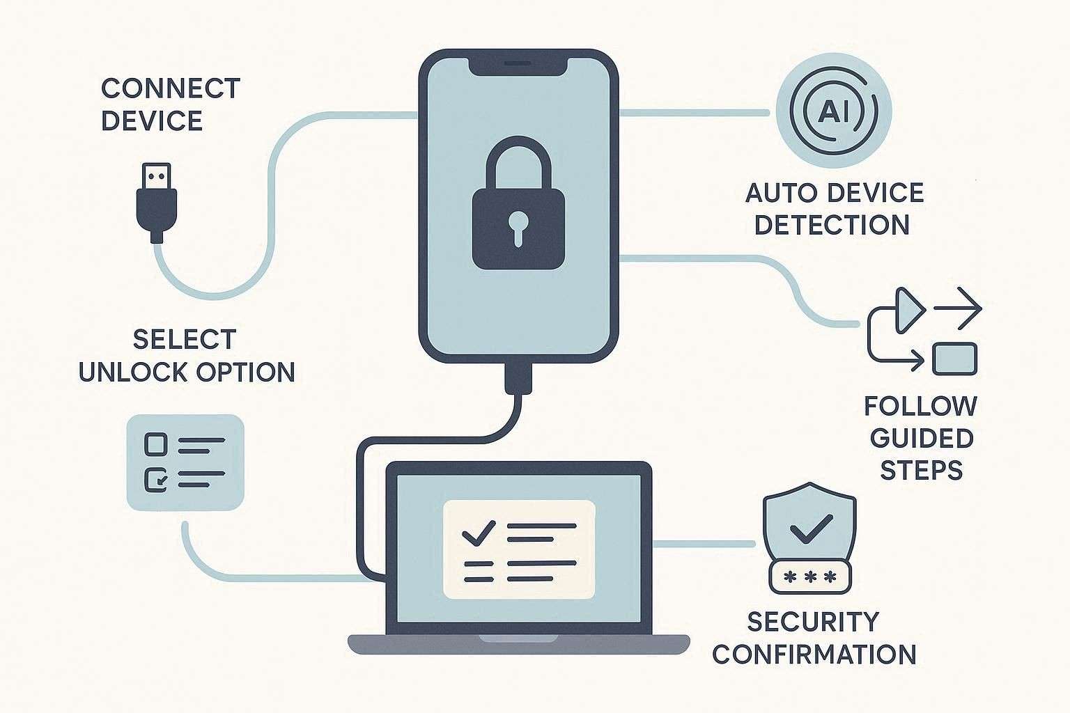 how screen unlock tool works