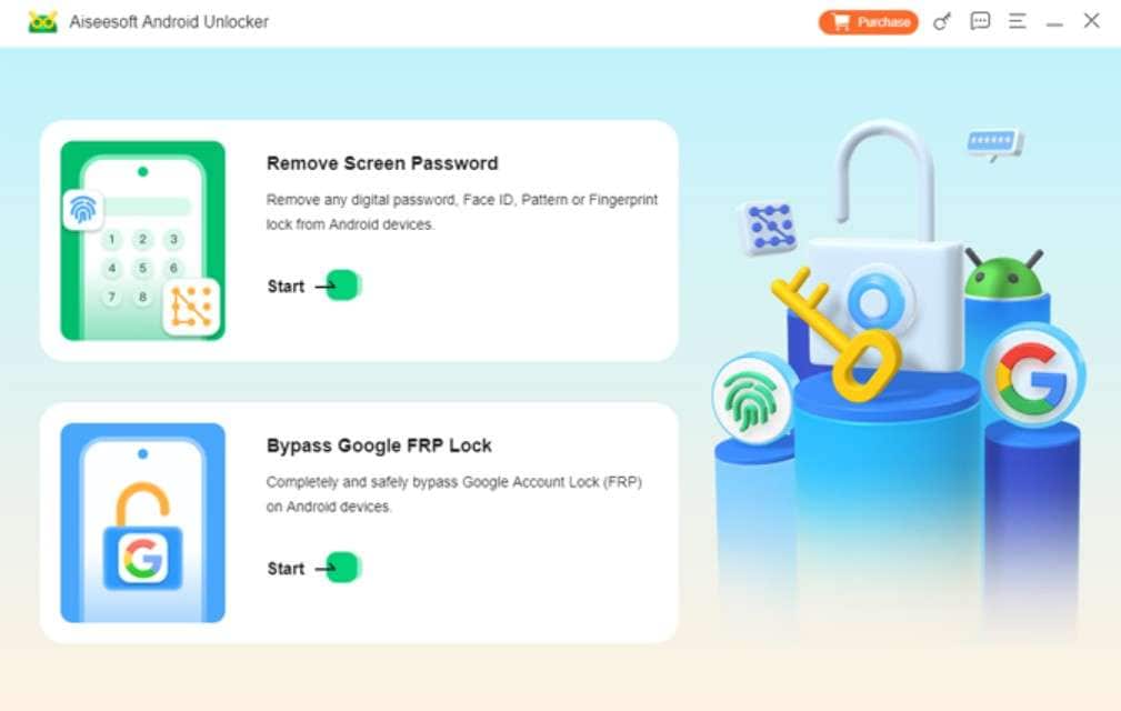 appgeeker android unlock tool