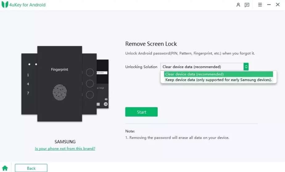 4ukey android unlock tool