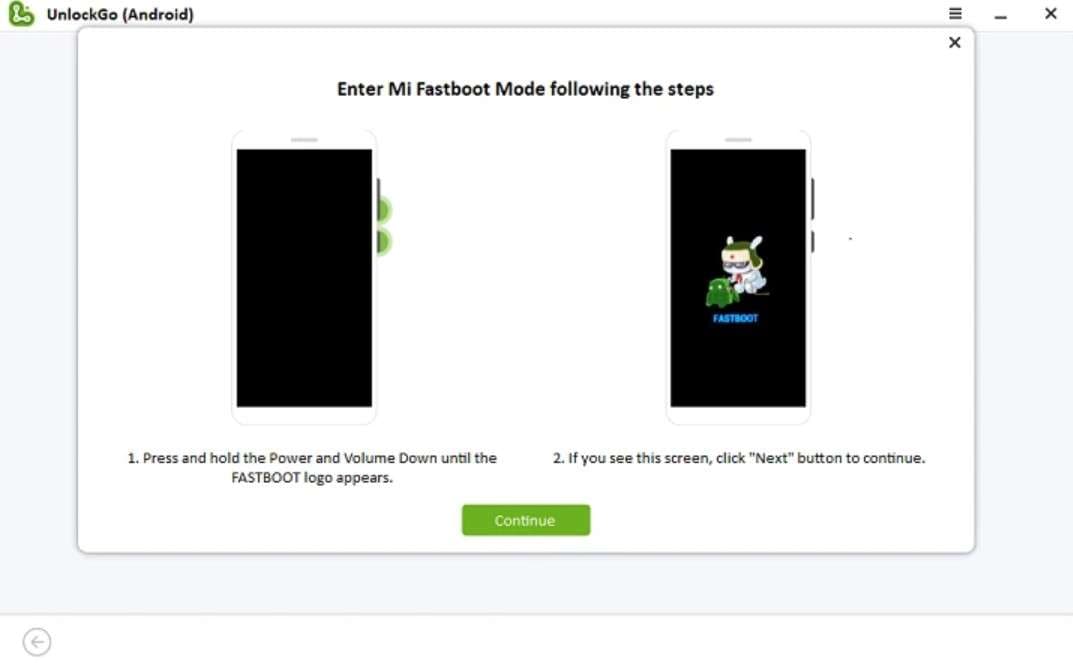 access the fastboot mode