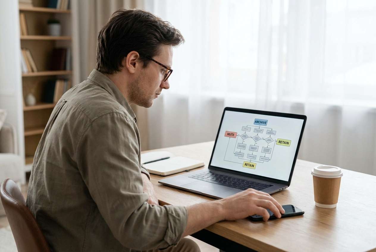 build a mute archive retain workflow for messaging apps: ai prompt guide | dr.fone prompt guide