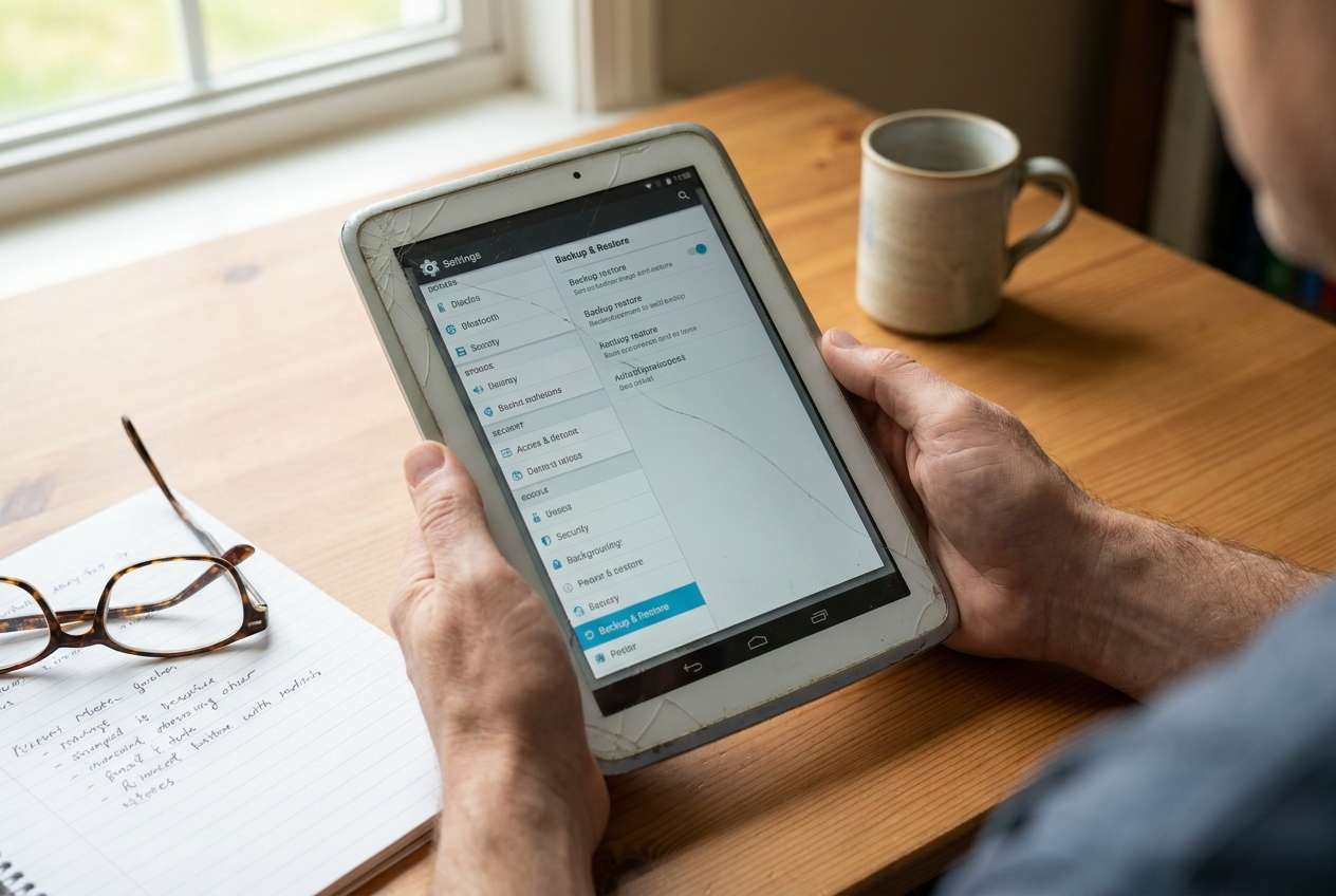 check backup completeness on an old android tablet: ai prompt guide | dr.fone prompt guide