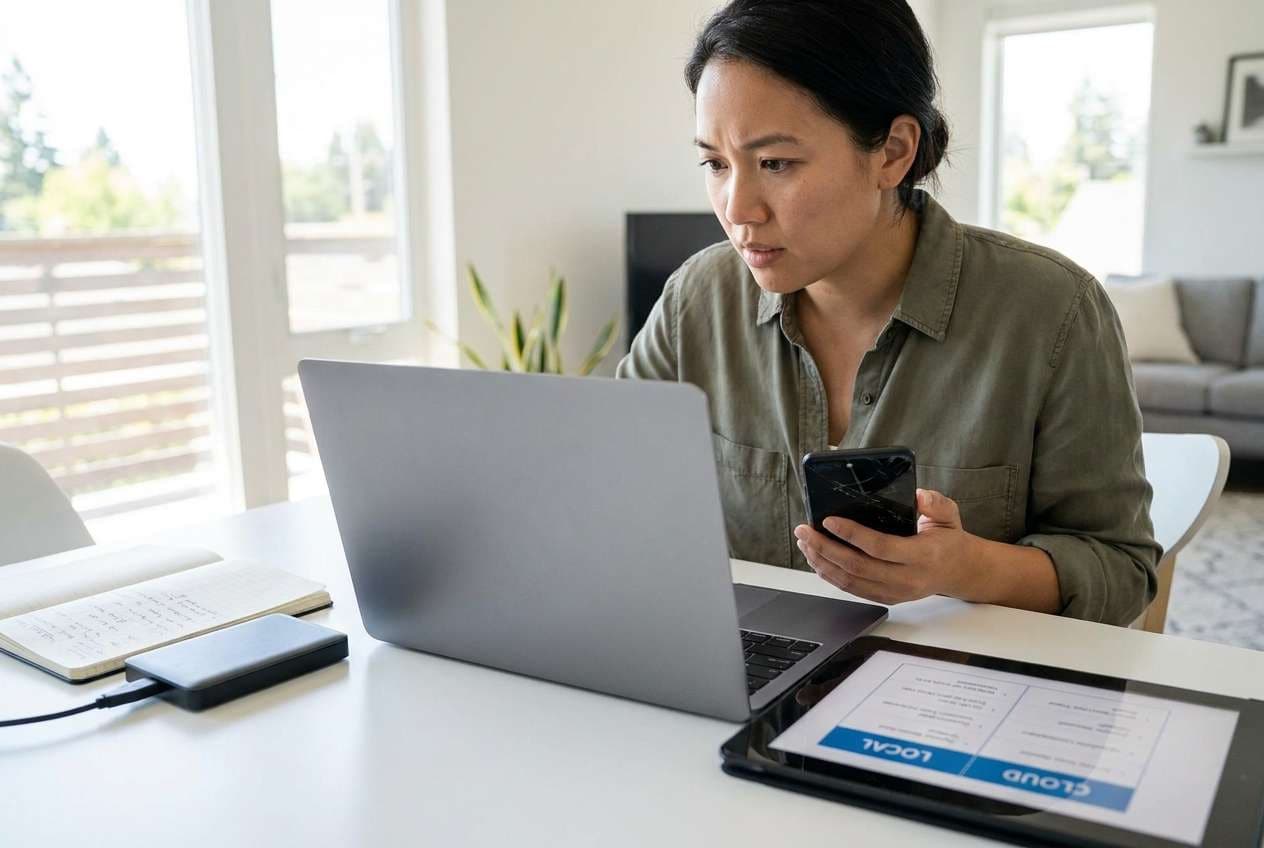 compare cloud and local phone backup completeness: ai prompt guide | dr.fone prompt guide