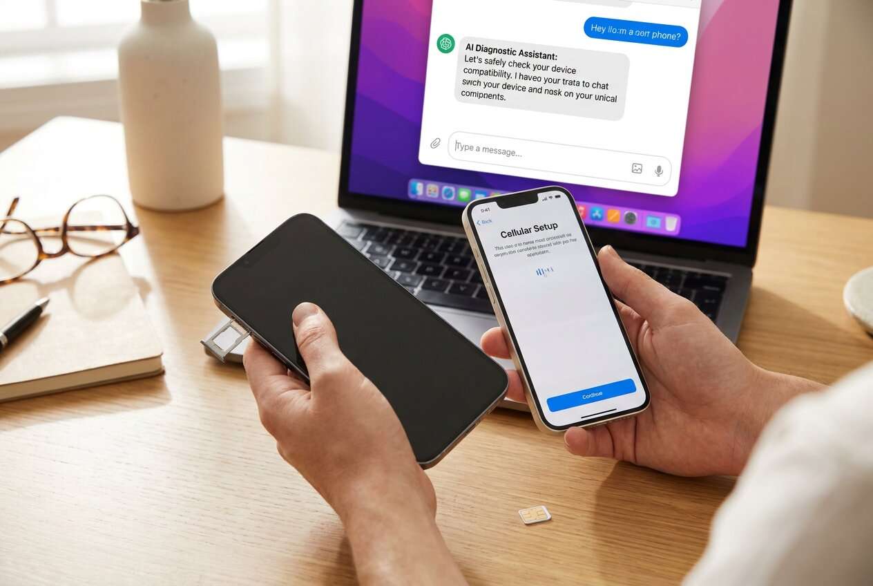 convert old sim to esim during phone upgrade: ai prompt guide | dr.fone prompt guide